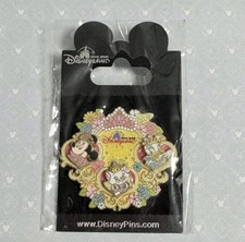 HTF HKDL Hong Kong Aristocats Marie Minnie Daisy Princess Day 2008 Disney Pin picture