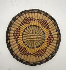 Old Hopi Wicker Basket 11 1/2”Diameter  picture