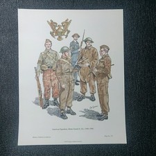 Military Uniforms in America Plate 712American Squadron, Home Guard (U.K.) picture