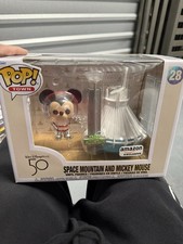 Funko Pop Town Disney Walt Disney World 50th Mickey Mouse Space Mountain #28 picture