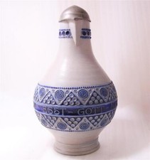 Antique Jugendstil Art Nouveau Beer Stein S.P.Gerz by Paul Wynand #1443 c.1906 picture