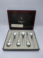 Maxim's De Paris Set Of 6 Mocha Spoons, Rue Royale 11-7396-00 picture