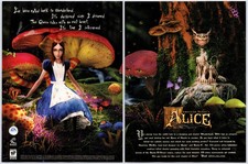 American McGee's Alice - PC Game - Vintage Original Print Ad/Poster Promo 2000 picture
