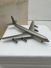 BOEING 707 Jet Airliner 1:247 Pewter Danbury Mint 1980s Great Aircraft of USA picture
