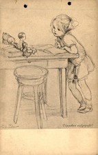 Illustrated Postcards by Hela Peters, 1917 Postcard picture