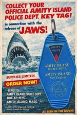 Amity Island Police Department Keytag – A Tribute to Jaws’ Iconic Legacy picture