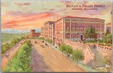 Vintage 1910s PERUGIA, Italy Advertising Postcard 