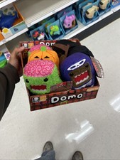 DOMO Domo-Kun 2026 Target Halloween Costume Plushies Complete Set Of 4 + 2x NWT picture
