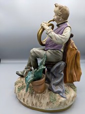 Vtg 1950 German Scheibe Alsbach Kister Porcelain Figurine  Musician Signed Rare picture