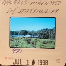 1998 35mm Original Slide Train Locomotive Railroad Stittville NY Railfan NYC picture