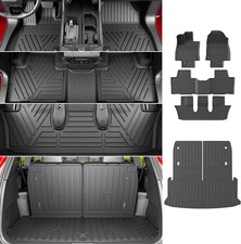 6&7 Seats Floor Mats Compatible with 2024-2026 Lexus TX350 TX500H TX550H+ Cargo picture