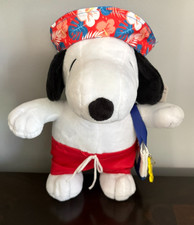 2026 Peanuts Summer America 11in Plush w/ detachable mini bag  NWT picture