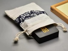 She Ink Stone Rectangular Carving Portable Inkstone Calligraphy Painting Tool picture