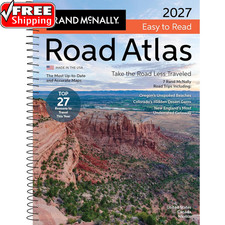 Rand Mcnally 2027 Easy to Read Midsize Road Atlas picture