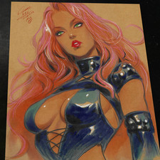 Starfire Art Print Signed 8.5x11 | Art by Keyeske picture