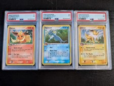 Sequential PSA 1 Pop Series 3 Eeveelutions (Flareon, Jolteon, Vaporeon) picture