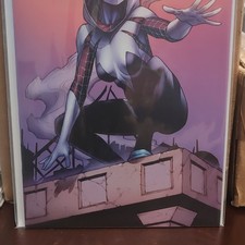 SPIDER-GWEN #1 (MARVEL 2015) RARE DALE KEOWN FOUR COLOR GRAILS VARIANT | German picture