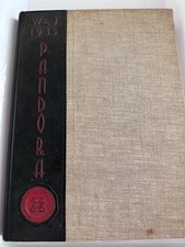 Pandora 1933 Washington Jefferson College Yearbook picture