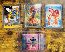 X-Men Card Lot  Jean Grey 1996 Marvel Motion, 1992 Masterpieces, Fleer Ultra picture