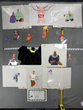 Vintage Captain Nintendo Production Cel Lot 15 Animation Legends COA Art Rare picture