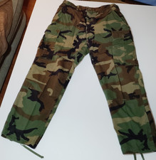 Woodland Camo Pants BDU's Medium Large Excellent Condition picture