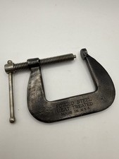 Vintage 3” C-Clamp Cincinnati Tool Co No. 53 Super Jr Forged USA Heat Treated picture