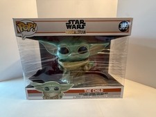 Funko Pop Star Wars Mandalorian The Child Grogu #369 10 Inch Jumbo Bobble-Head picture