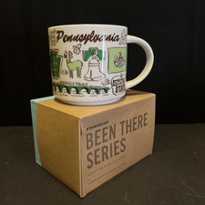 Starbuck's Been There Series Green Pennsylvania BWC 21--14oz Coffee Mug picture
