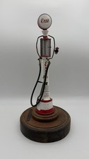 VTG RARE EXXON / ESSO MODEL GAS PUMP 100,000 GALLON CLUB PRESENTATION PIECE 1986 picture