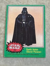 Darth Vader (David Prowse) - 1977 Topps Star Wars #254 picture