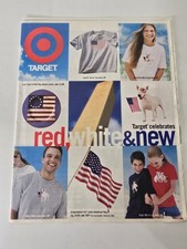 Target Red White New July 4 Catalog June 25 July 1 2000 Y2K Ad Vintage Ad picture