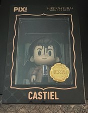 Thrilljoy PIX Supernatural Castiel Vinyl Figure Chase w/ protector & hero. picture