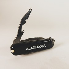 Victorinox Rally Swiss Army Knife 58mm Black ALADEKOBA Logo picture