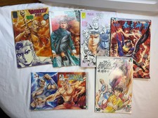 Oriental Heroes The Blood Sword Jademan Comics Lot of 6 Books Drunken Fist Fair picture
