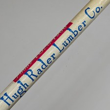 c1950s Detroit Michigan Hugh Rader Lumber Co Wholesale Hardwood Wood Pencil MI picture