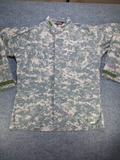 TRU-SPEC US Army ACU Combat Uniform Coat Large Long Digital Camo Military Shirt picture
