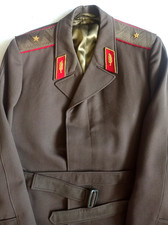 Authentic Soviet Army  General Raincoat – USSR Cold War Era Uniform picture