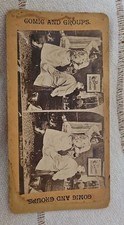 The Stage Struck Barber Early Genre Stereoview picture