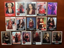 NEW Custom ACEO Scarlet Witch Elizabeth Olsen Trading Card (SW-1) picture