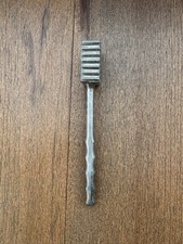 Vintage Aluminum Meat Tenderizer Mallet Pyramid Studs Kitchen Tool Heavy Duty 9” picture