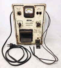 Vintage 1950s King G209 Armature Growler Tester Auto Shop Garage Equipment READ picture
