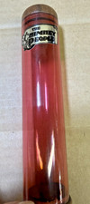 Org The Chimney People With Smoke Stash Pipe Red Never Used Vintage picture