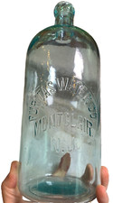 Antique Blob Top Blobtop PURITAS WATER MONTCLAIR New Jersey Bottle Los Angeles picture