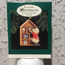 VTG Hallmark 1995 Collecting Memories Keepsake Of Membership QXC4117 picture