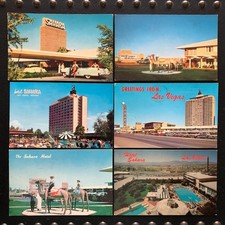 [6] Hotel Sahara Las Vegas Nevada postcards [all posted] picture