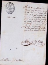 Puerto Rico, 1842, Circular Comunicacion, Intendencia Pto Rico a Municipio Yauco picture