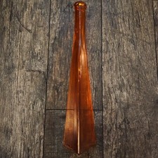 Orange Glass Vase 12.25