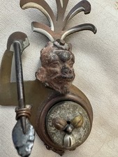 Early 1940s LOS CASTILLO Wall Relief Mixed Metals w real preColumbian Pieces picture