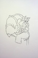 Beauty and the Beast BEAST Attitudes Claudio Vieira de Oliveira Pencil Layout Ar picture