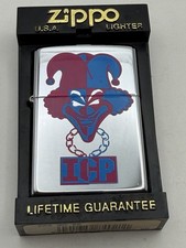 Vintage 1998 ICP Insane Clown Posse Carnival Of Carnage Zippo Lighter New B58 picture